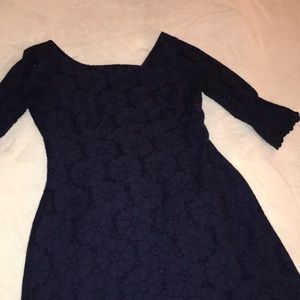 Navy lace Lilly Pulitzer dress